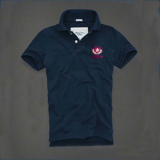 Abercrombie Fitch Hombres Polo Corto Remera AF7150